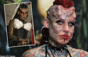 A real-life Vampire Woman