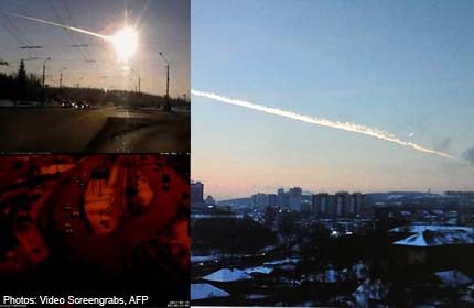 'The end of the world?': Terror over Russian meteor
