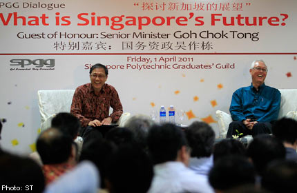 SM Goh: How to secure Singapores future