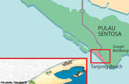 Body of man found floating off Sentosa's Tanjong beach