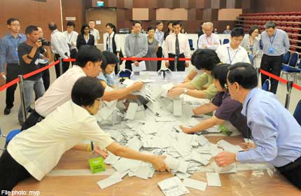 BALLOT PAPERS FROM 2011 PRESIDENTIAL ELECTION TO BE DESTROYED
