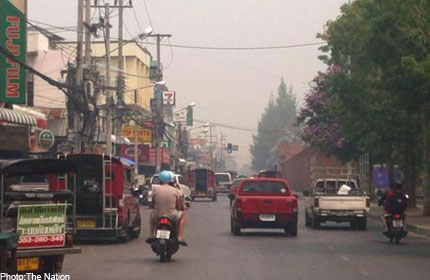 Haze in 9 Thai northern provinces reaches critical stage