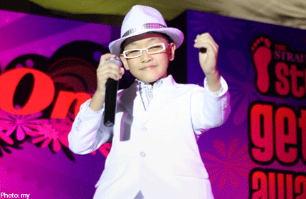 Boy, 11, is getai's most promising star