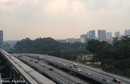 Haze back in Singapore again?