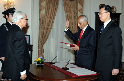 J Y Pillay reappointed as chairman of Council of Presidential Advisers
