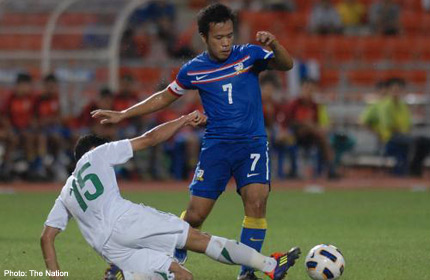 Thailand draw blank in qualifier