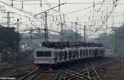 Jakarta's rapid transit system to test separating men and women on ...