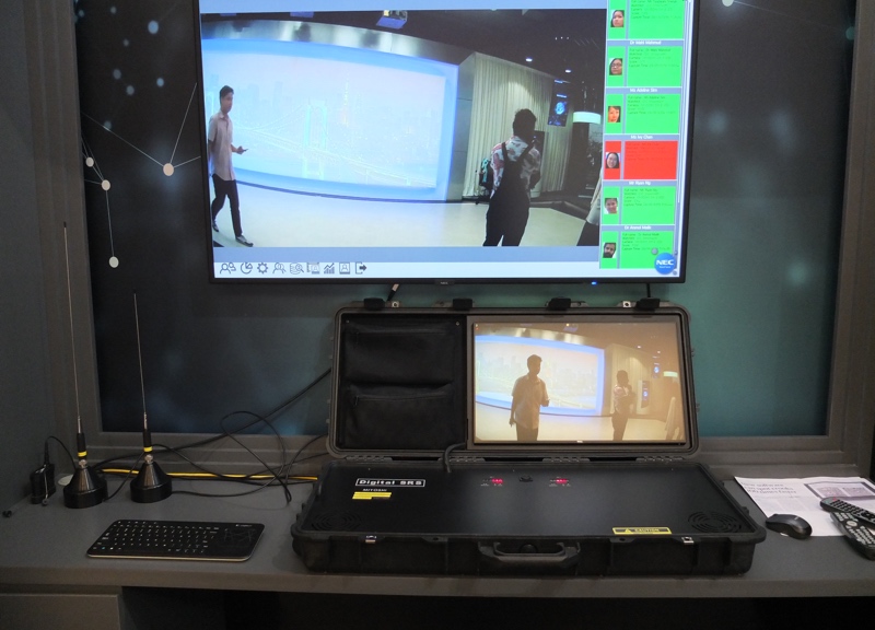 NEC's facial recognition tech in a police cam surveillance system
