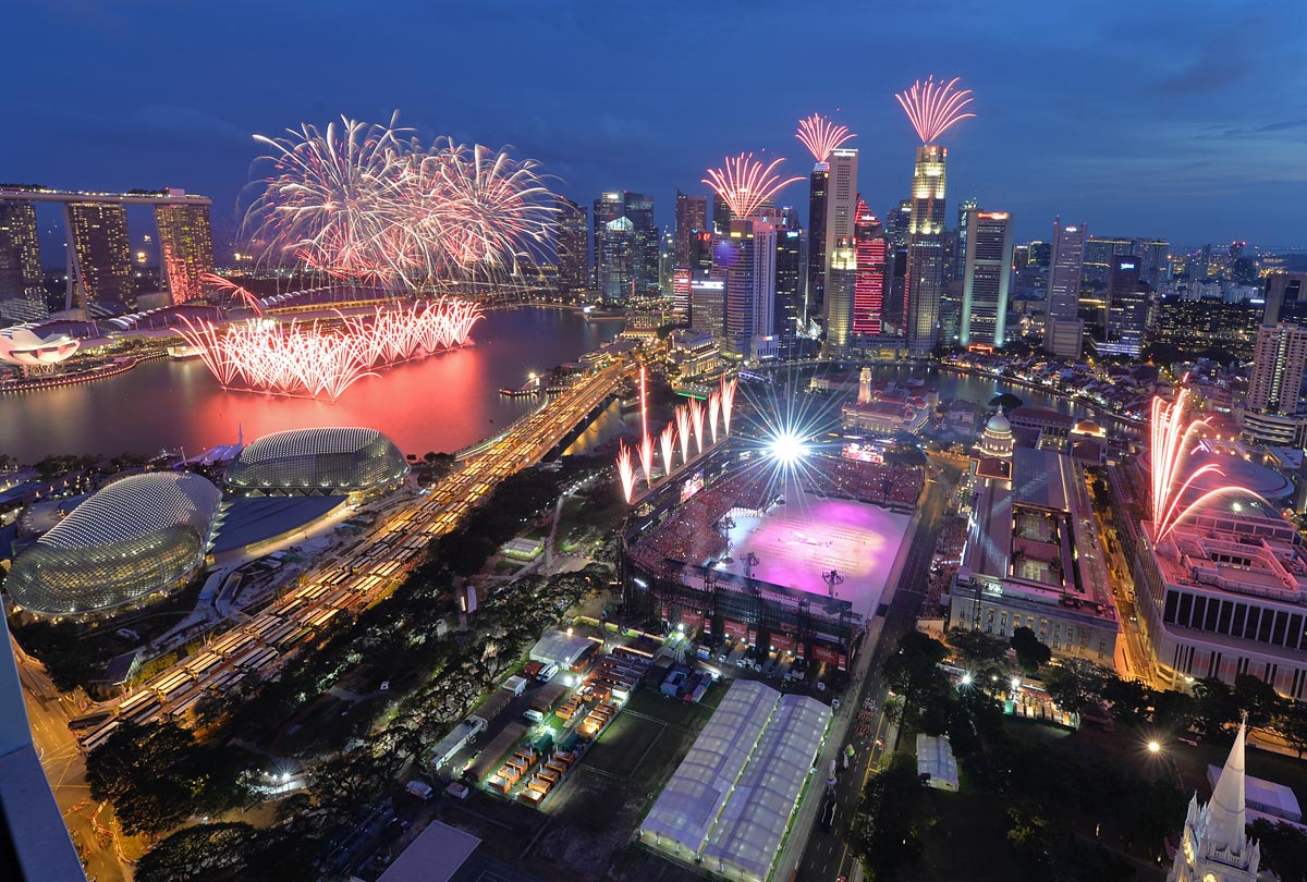 Where to watch fireworks and spend your New Year's in Singapore, Travel