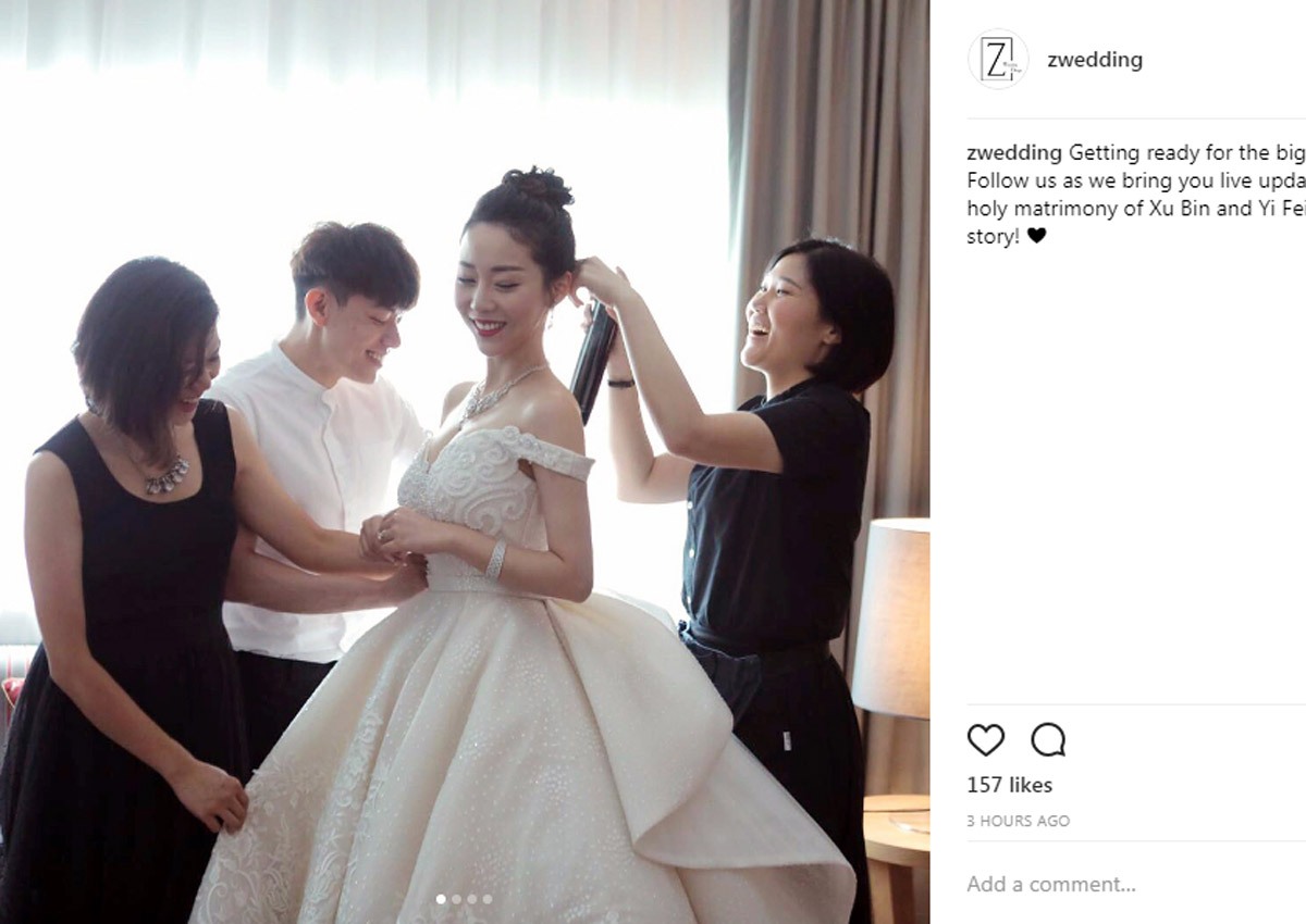 Actor Xu Bin marries girlfriend of 3 years, News AsiaOne