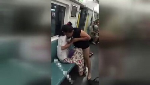 Women Fight And Tear Each Other S Clothes Off On Beijing Train Asia