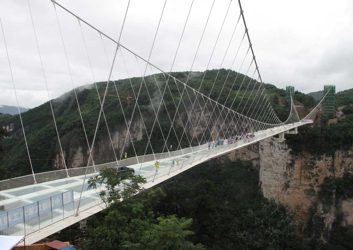 World's longest, highest glass bridge in China is ready to visitors, Travel News AsiaOne