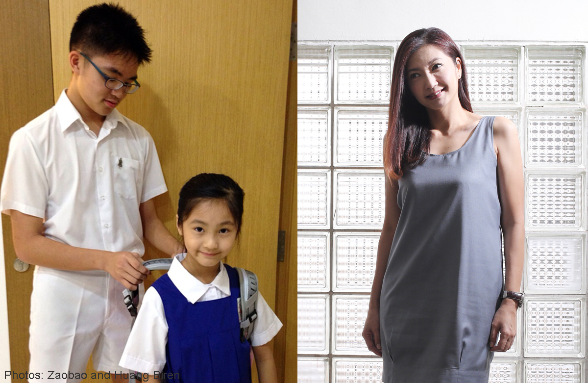 Huang Biren takes time off from filming for daughter's first day, Women