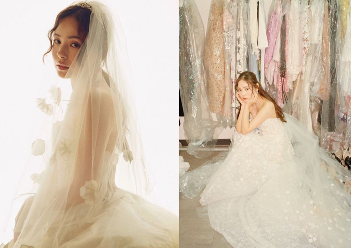 Korean Actress Min Hyo Rin Shines In Wedding Gown Entertainment News Asiaone