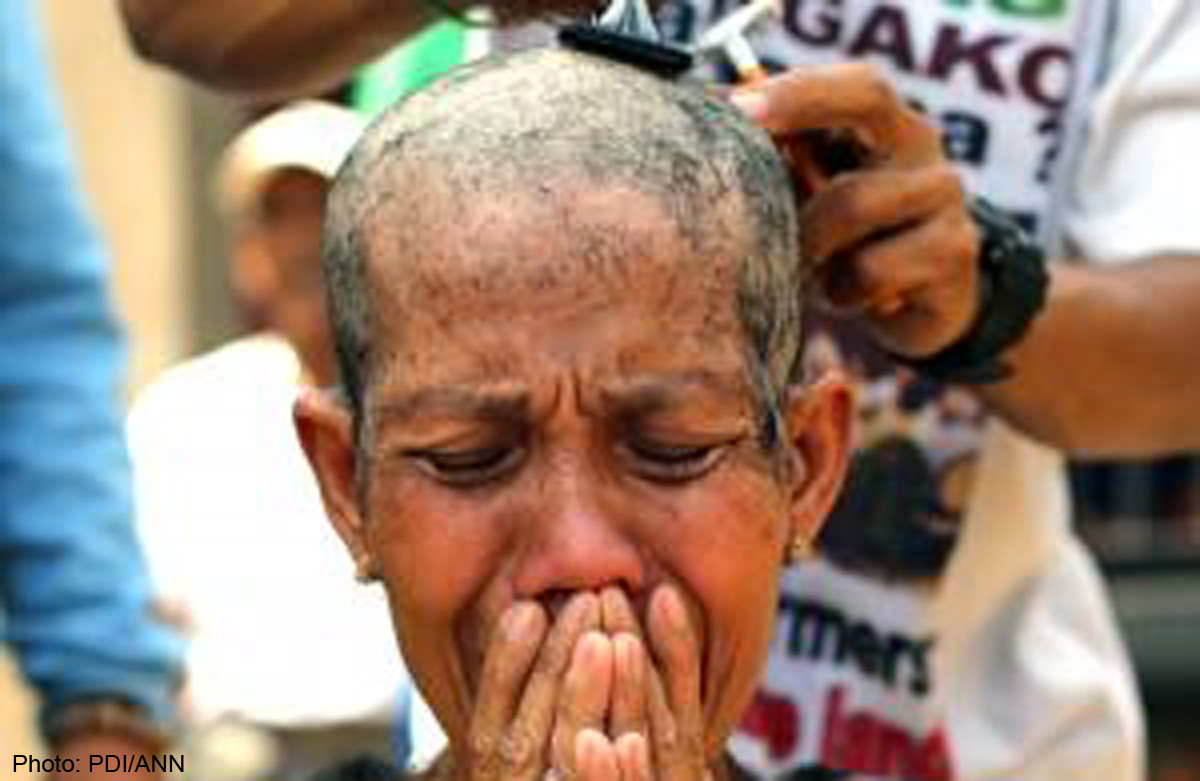 9 Women Shave Heads To Protest Comprehensive Agrarian Reform Program