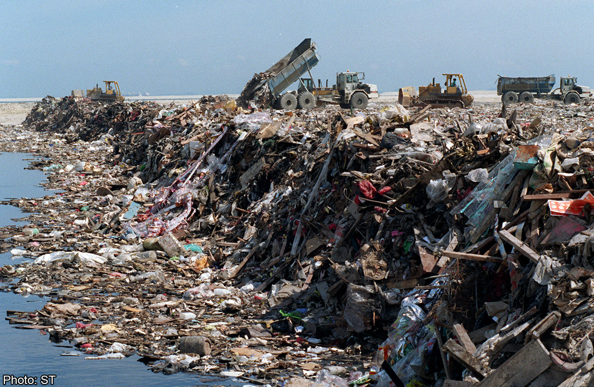Using ash from burnt trash to reclaim land, Singapore News AsiaOne