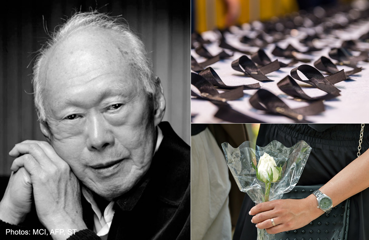 1 in 10 Singapore citizens queue to pay respects to Lee Kuan Yew.