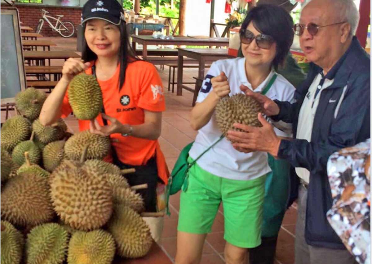 Enjoy free durian feast, but pay $50 fine if you vomit in tour van