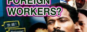DO YOU LIVE WITH FOREIGN WORKERS?