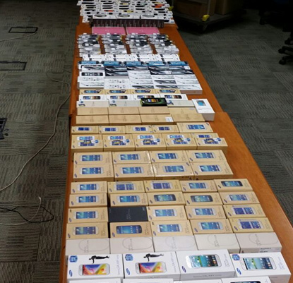 12,900 counterfeit mobile phones and accessories seized from.