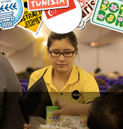 Being an air stewardess for a day Being an air stewardess for a day