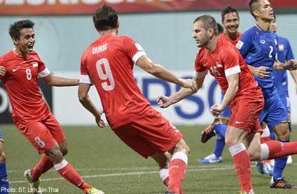 Singapore Beat Thailand 3 1 In First Leg Of Aff Suzuki Cup Final