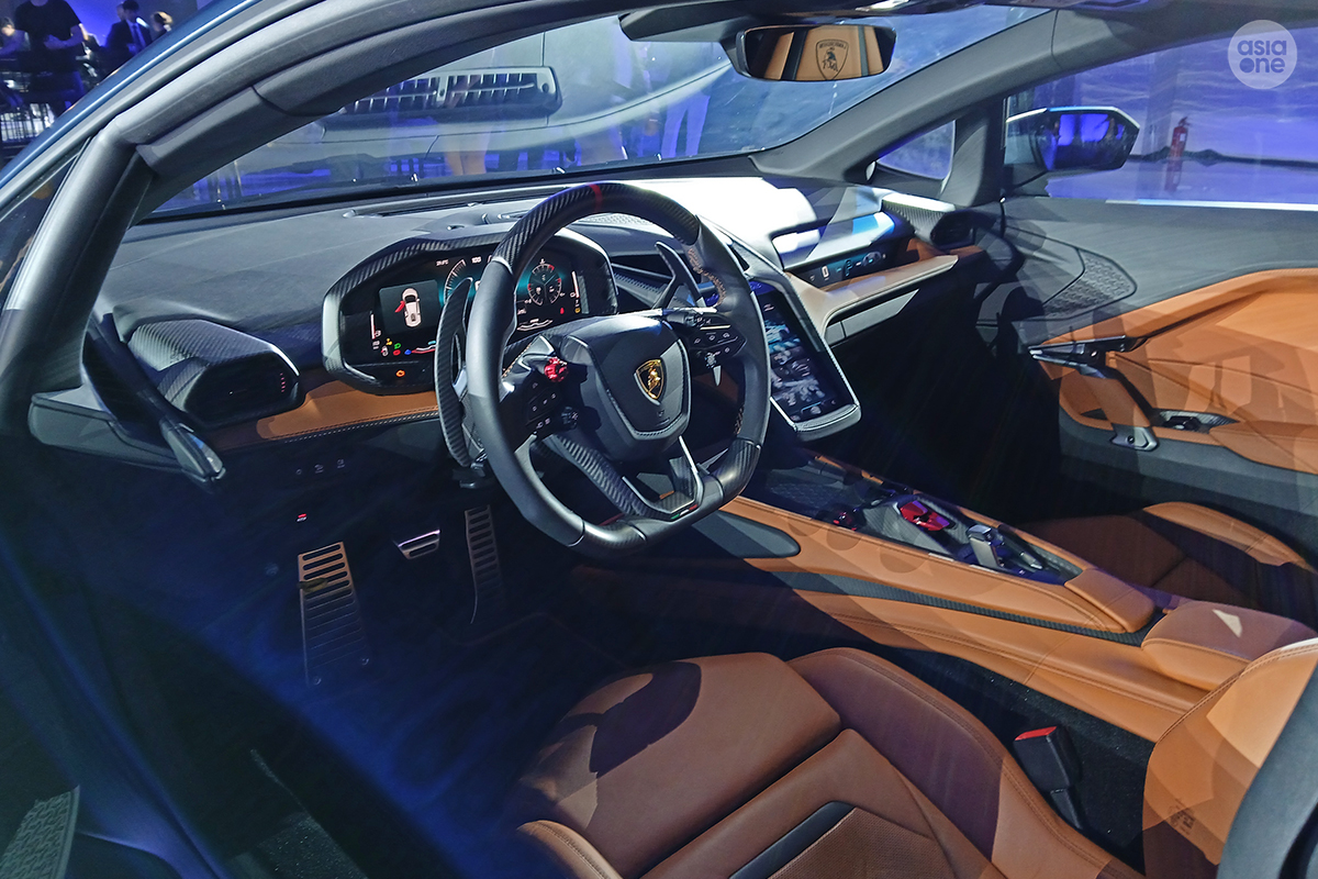 Lamborghini Temerario interior