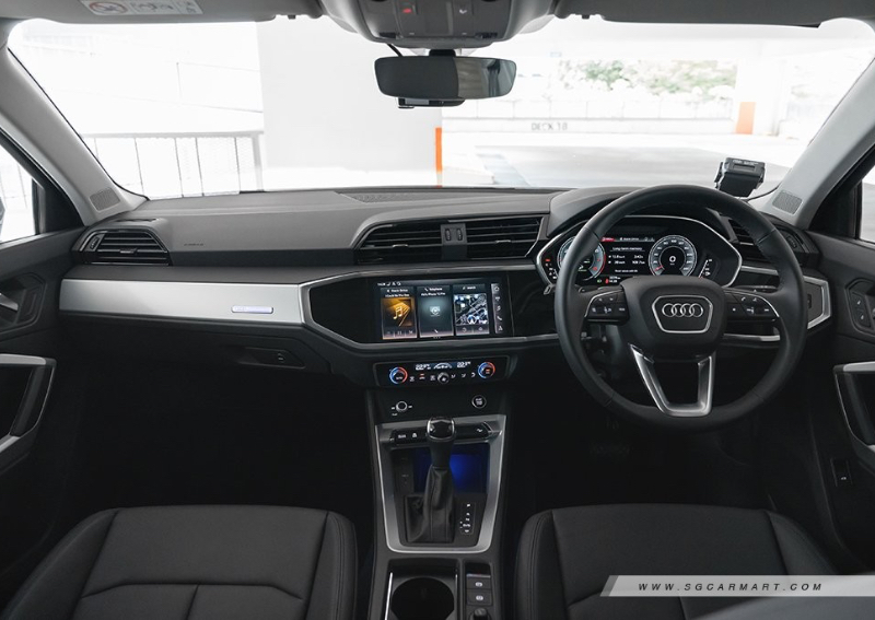 Audi Q3 Mild Hybrid 1.5 offers a turbocharged engine with improved fuel