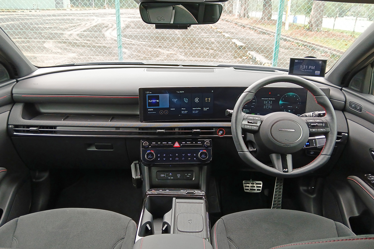 Hyundai Tucson N Line interior