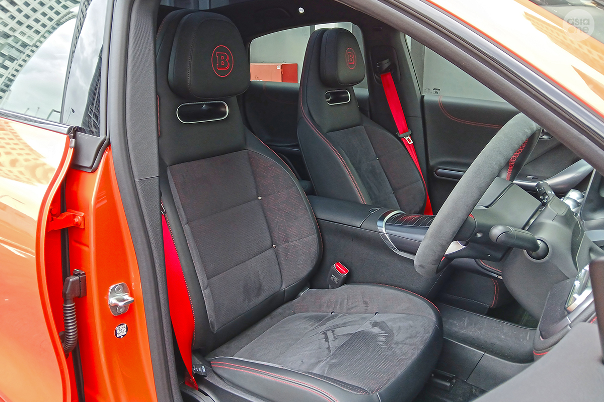 Smart #3 Brabus front seats