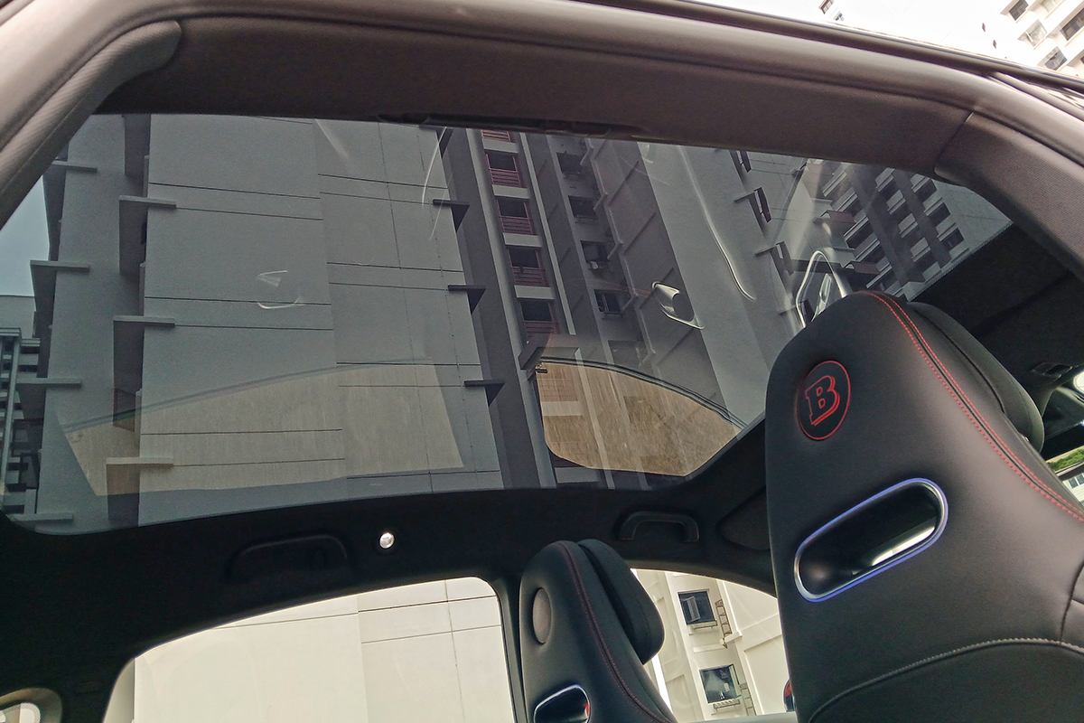 Smart #3 Brabus panoramic sunroof