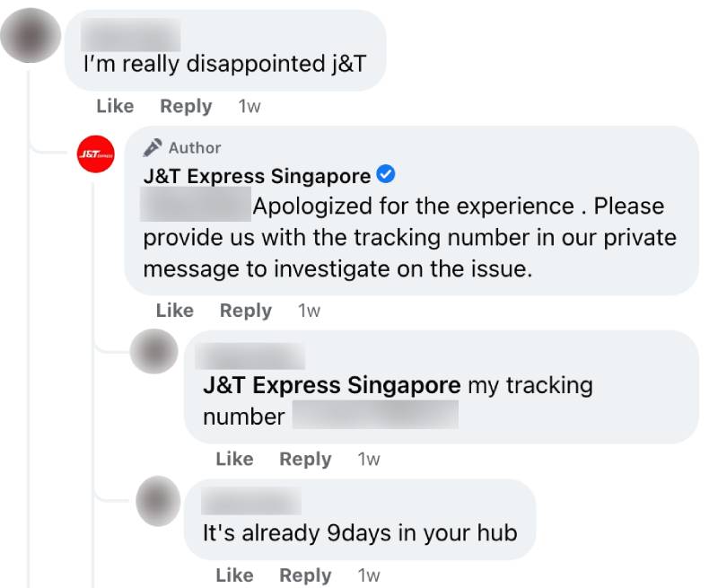 J&t order shopee tracking Ninja Van