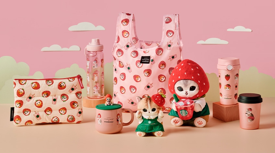 Berry cute: Starbucks Singapore and Mofusand launching second collection on  Aug 20, Lifestyle News - AsiaOne