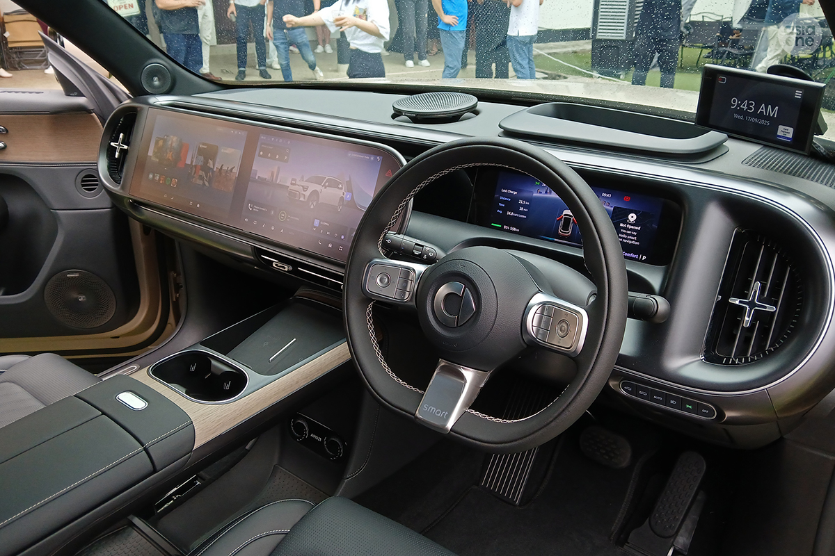 Smart #5 interior