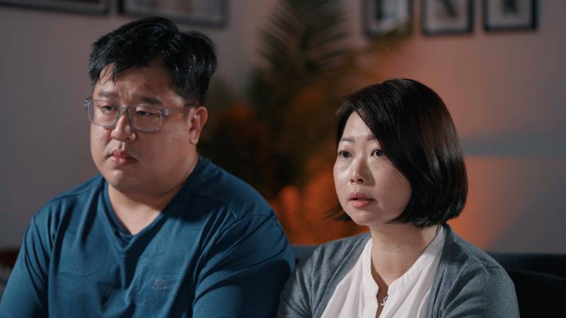 Vincent (left) and Lenia (right) share the story of their son's fight against MIS-C.