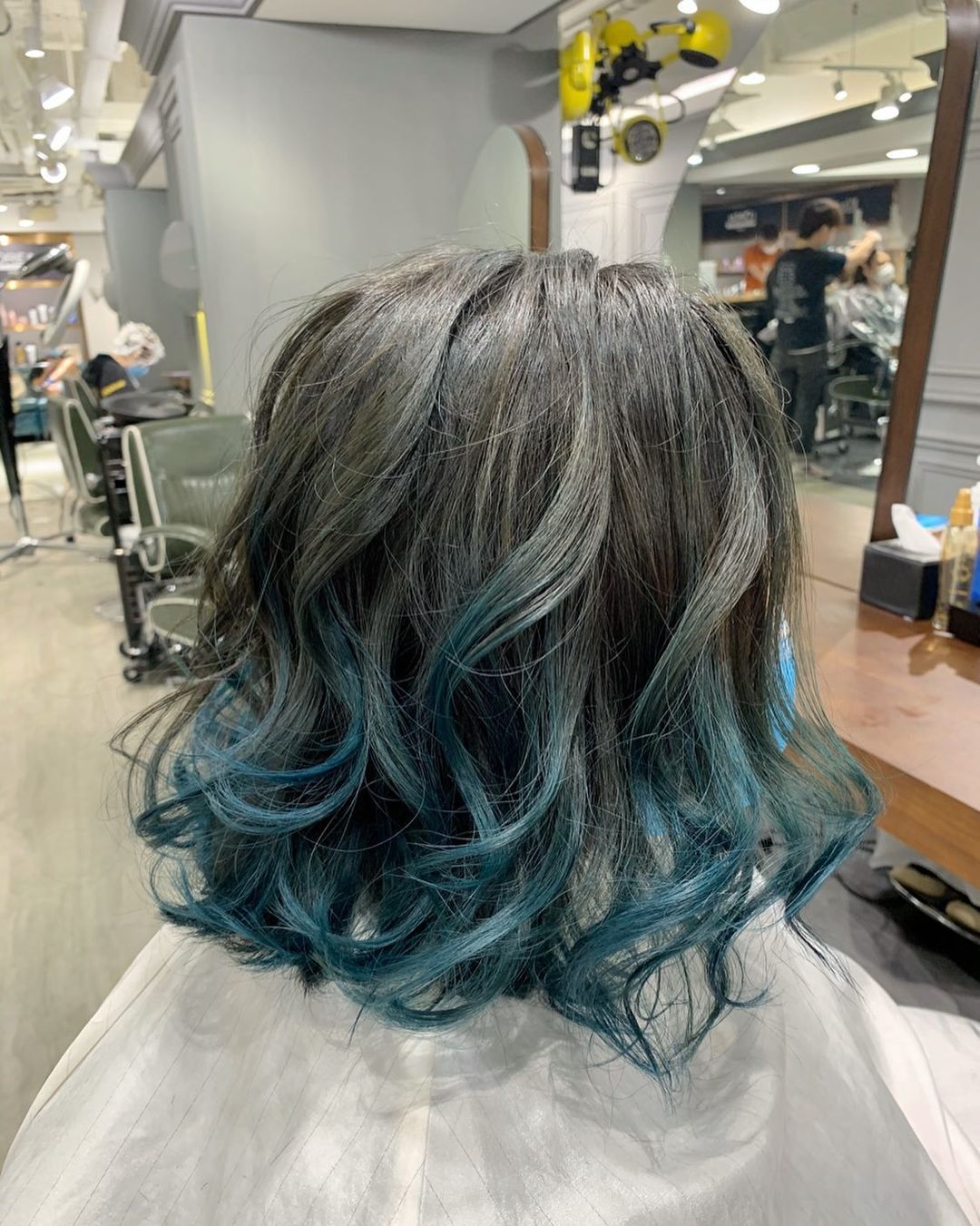 20 Blue Hair Color Ideas Pastel Blue Balayage Ombre Blue Highlights   Hairstyles Weekly