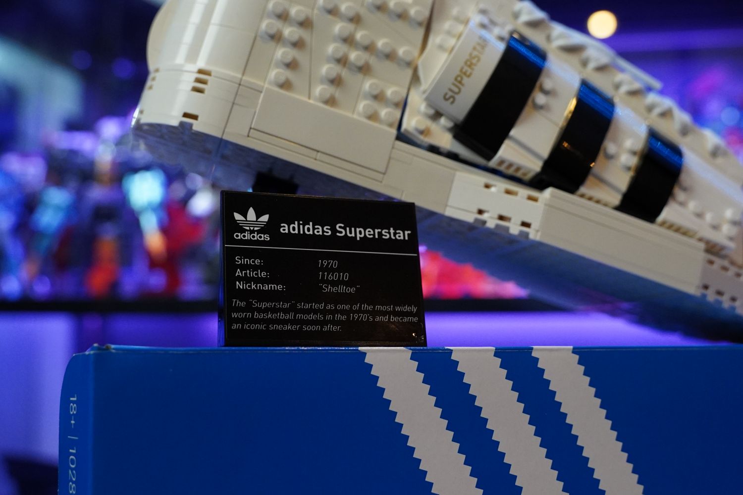 NEW Lego 40486 Adidas Originals Superstar Shoe 2 DAY GET