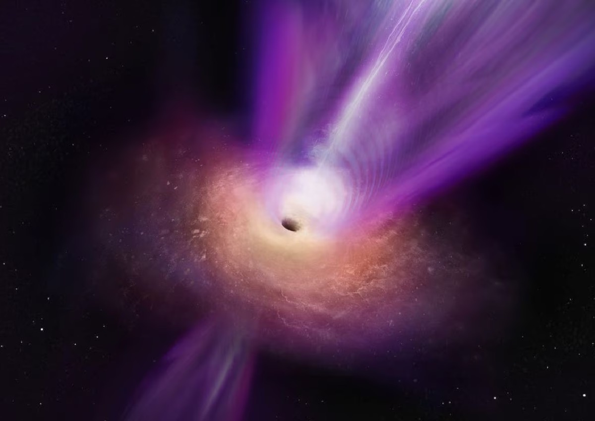 New image reveals violent events near a supermassive black hole, World News AsiaOne