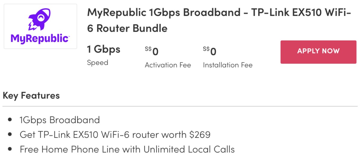 singtel business broadband router