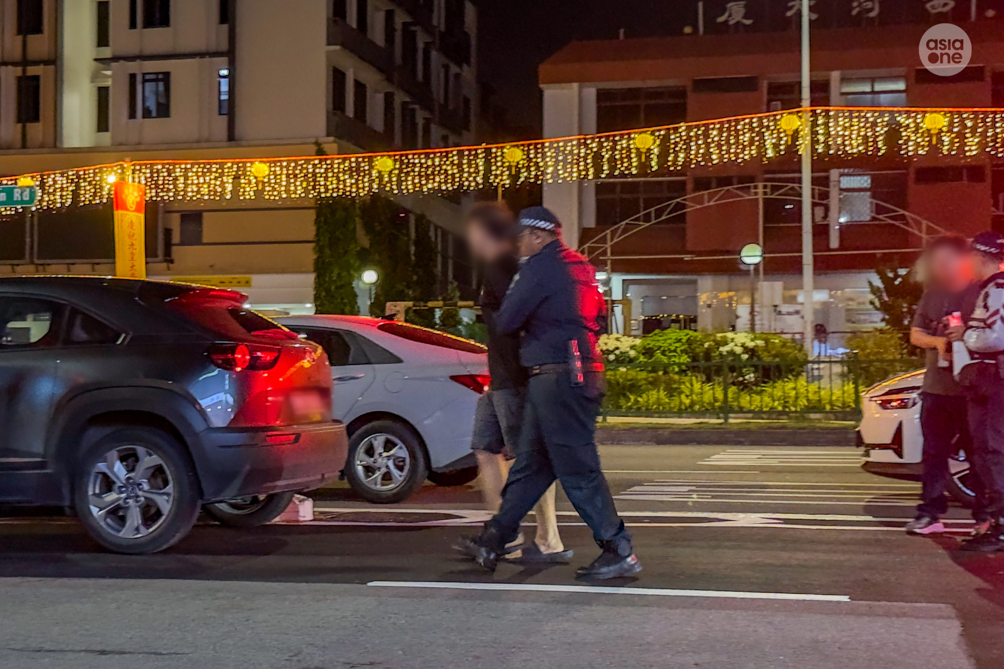 The man was arrested after Singapore Customs investigation officers inspected the seized contraband cigarettes and questioned him.