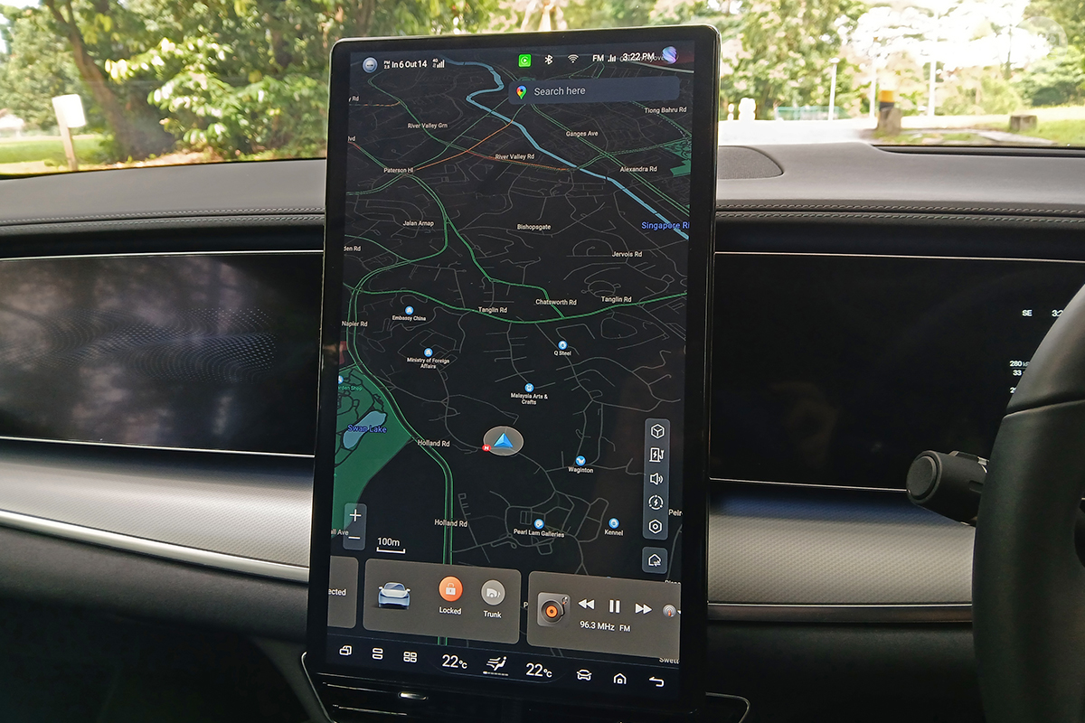 BYD Sealion 7 infotainment screen