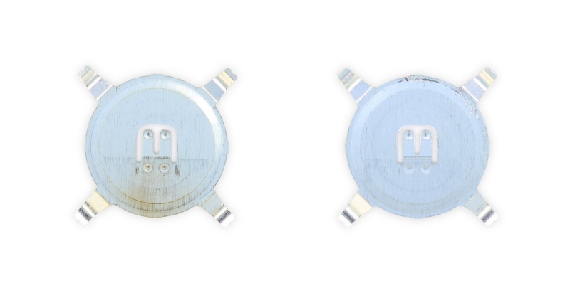 Comparison of the dome switches. 