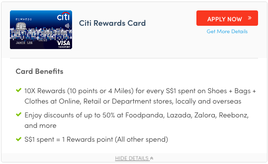 Citi rewards