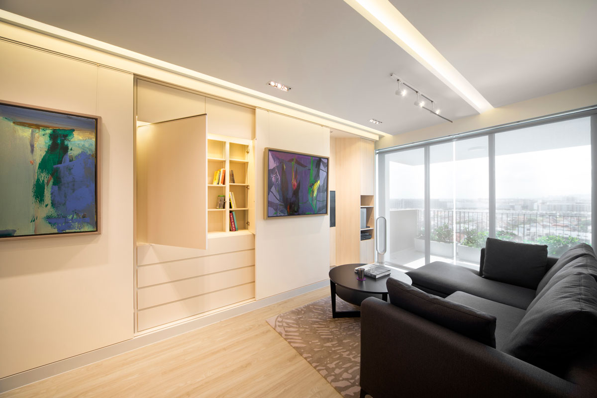 10 practical TV feature wall designs in Singapore that look really good