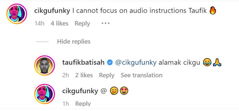 'Uncle Taufik's body looks amazing' Taufik Batisah shares workout