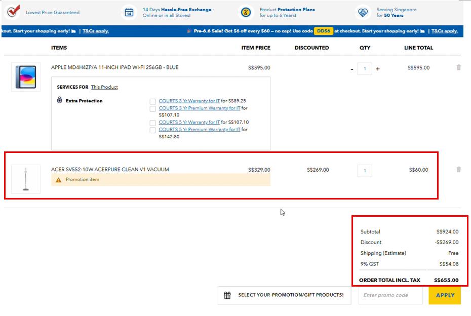 Courts taken to task by Consumer Commission of Singapore.