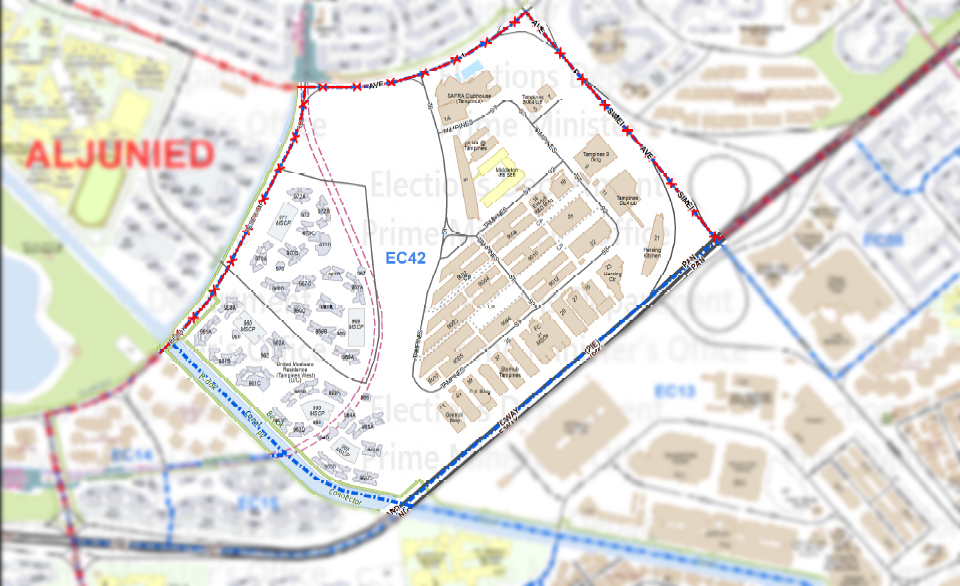 Tampines Changkat SMC's polling district EC42