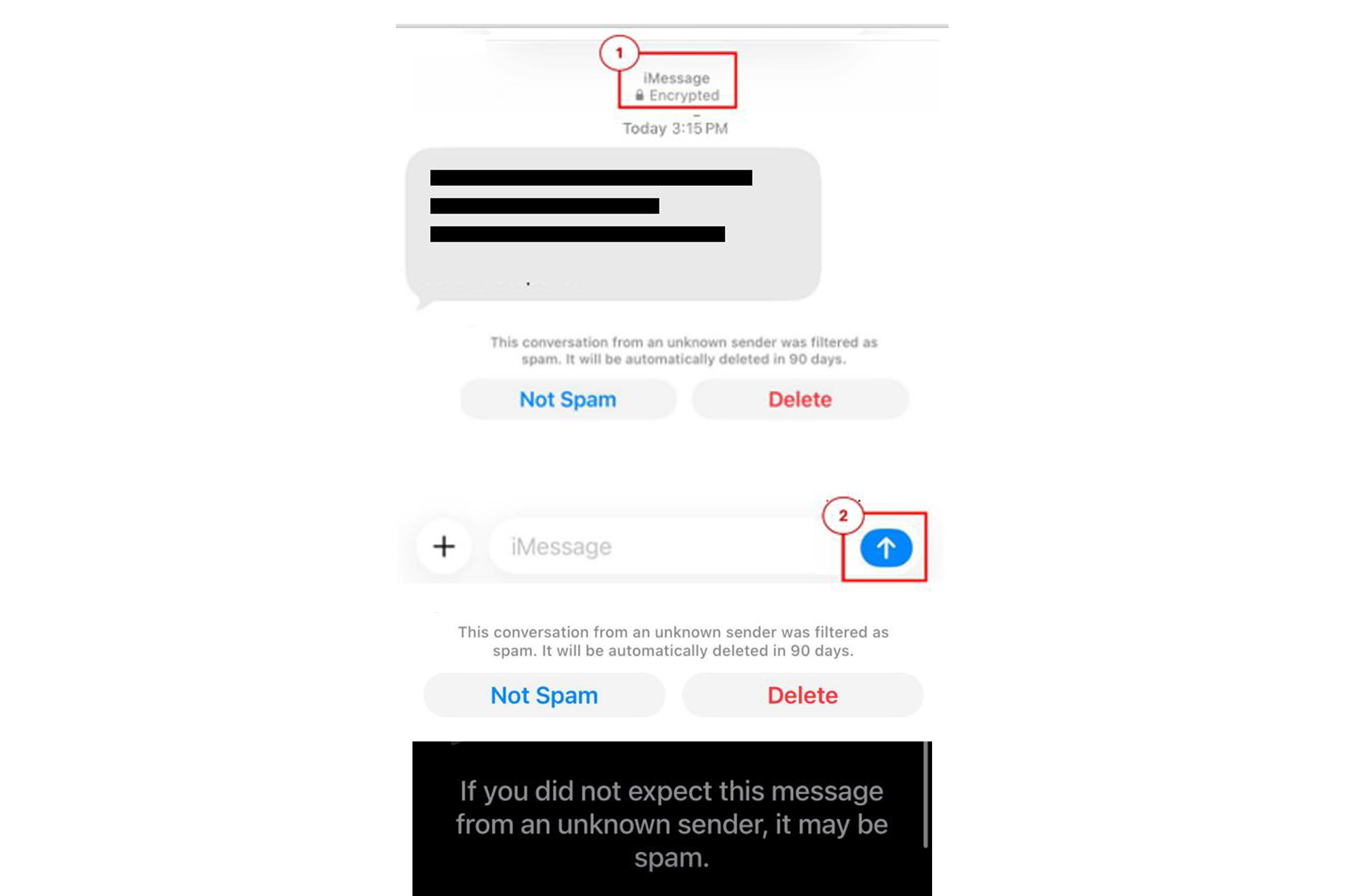 Look out for these signs that you could be a target for iMessage phishing scams.