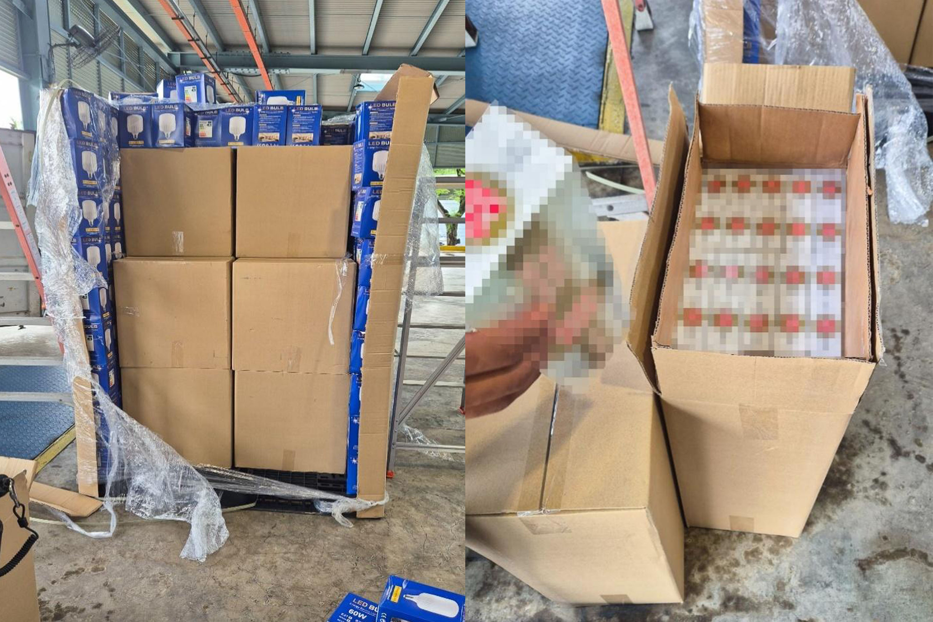 $1.1m worth of duty-unpaid cigarettes found in container declared as ...