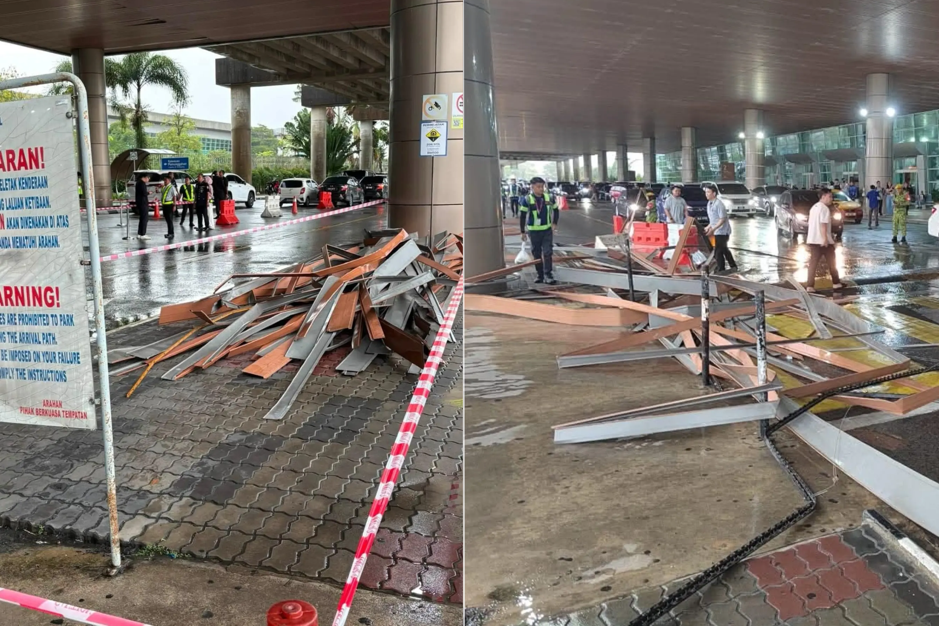 Malaysia Airports Holdings dispatched teams to Kuching International Airport to conduct safety inspections and coordinate the necessary follow-up.
